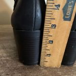 Jack Rogers  Pippa waterproof Black Leather Ankle Boots Booties Sz 7.5 Block Heel Photo 3