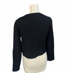 J.Crew Cropped lady jacket black in textured bouclé size small Photo 3