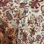 Olivaceous  Fall colors Size Small Romper Brown Cream Boho Photo 2