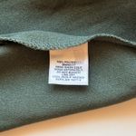 Belle Sky  Green Satin Cold Shoulder Top Sz Med Cuff Sleeves Whimsigoth Witchcore Photo 6