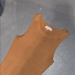 Blue pepper small Tan Ribbed Tank Top Brown Photo 2