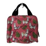 Betsey Johnson  pink Lama and Cactus cooler lunch bag Photo 1