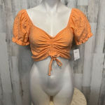 SO Orange crop top Photo 0
