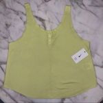 Nike  NWT Yoga Luxe Henley Tank Top Photo 4