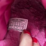 UGG ‎ Women's Pink Puff Yeah Wedge Sandals Sheepskin fur lined Size 8 Photo 3