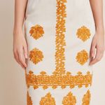 Anthropologie Verona Embroidered Pencil Skirt, Size 4 Photo 4