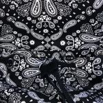 PINK - Victoria's Secret PINK Victoria’s Secret backpack bandana print black and white bag small travel​​ Photo 3