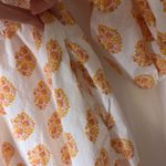 J.Crew NWOT Smocked-Waist Mini Dress in Gathered Floral Block Print — Size Large Photo 7