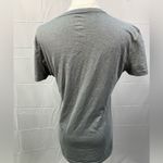 Adidas  Climalite V-Neck T-shirt Grey Short‎ Sleeve Womens Small Active Athletic Photo 6