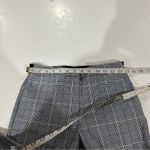 ZARA ‎ Gray & White Striped High Rise Cropped Pants Size S Photo 10