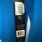 Nic+Zoe Aquamarine Button Up Cardigan Size Petite Large Lightweight Piping NWT Photo 4