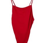 ANDIE NWT Swim Cherry Red The Paloma One Piece Tie Back Swimsuit Sz XL Photo 1