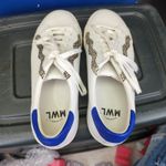 Madewell  Sidewalk White Leather Sneakers Low‎ Top Women's 11 Men's 9.5 Shoes Photo 5