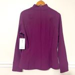 Athleta NWT  • purple salutation half zip jacket sz XL Photo 1