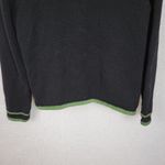 Reference Point Vintage Winter Cardigan Womens M Black Red Cardinal Holly Holiday Embroidery Photo 7