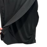 Lane Bryant  Women's Black Draped Knee Length Skirt Size 14/16 Photo 5