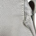 Chloé Chloe Marcie Large Saddle Leather Crossbody Pebble Gray Photo 4