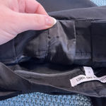 Elizabeth and James Rock Casual Belted Pleated/Cuffed Pants in Black. Size 8 NEW Photo 8