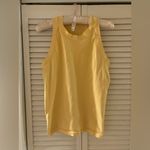 Athleta Renew Racerback Tank Top in Lunaria Yellow Photo 2