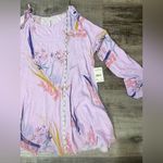 Free People  Clear Skies Cold Shoulder Tunic in Lilac Photo 8