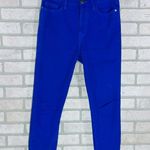 Current/Elliott The Ultra High Waist Skinny Jeans in Nautical Blue Size 28 Photo 3