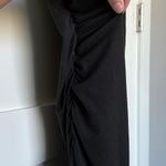 Pinkblush Black Off Shoulder Wrap Maternity Photoshoot Gown/Dress Photo 3