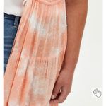 Torrid NWT Plus 0 0X 12 Peach Tie Dye Duster Cover Up Kimono Top NEW Photo 5