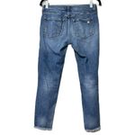 Altar'd State Altar’d State small distressed jeans mid rise 23.5” inseam two toned down side Photo 1