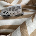A' LA CARTE Print Suede Collar Shirt Jacket Size Large Crean Tan New With Tags Photo 3