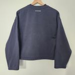 Lounge  Sunday Club Navy Quarter Zip Sweatshirt, L Photo 9