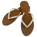 REEF  Sandals Women 10 Brown Ivory Glitter Cushion Stargazer Flip Flops Outdoor Photo 0