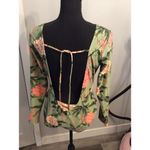 Aguabendita Target Green Floral New NWT Swim Suit Wear XL (16) Photo 4