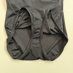 Shade & Shore Swimsuit One Piece Smoothing Scoop Neck Shirred Unlined Black Photo 12