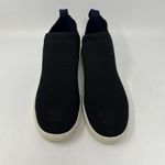 Rothy's Rothy’s Chelsea Sneakers Black Knit Pull On Shoes Boot Booties Women’s Size 10.5 Photo 3