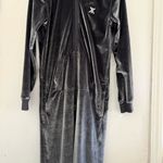 Women's Gray Velour Jumpsuit Size XXS Photo 6