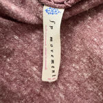 Free People Movement City Vibes Oversized Red Marl Tshirt Tee Size Medium Womens Photo 4