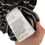 Banana Republic  Black Striped Belted Dress Sz XS Photo 2