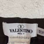 Valentino Miss V Wool Pleated Trousers Photo 6