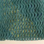 Apt. 9  Infinity Scarf Mixed Media Crocheted Knit Geometric Striped Blue Green Photo 5