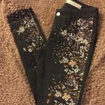 Anthropologie Floral Jeans Photo 2