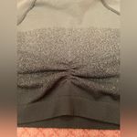 Gymshark green cropped long sleeve workout cinch back top women’s size small Photo 3