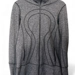 Lululemon Heather Gray & Black Stride Jacket Photo 0