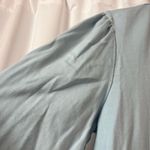 Kingston Grey Light Blue Puff Sleeve Casual T Photo 4