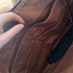 Fossil  Sydney Tote Geometric print/leather trim. Green, pink,red and dust bag Photo 7