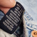 American Eagle  Y2K Denim Maxi Skirt Size 0  Light Wash Cotton Indie Minimalist Photo 7