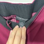 Lane Bryant  Women's S Dress Pants Burgundy Size 26R EUC Photo 4