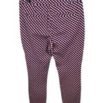 Boden Hampshire Red Geometric Print Ponte Knit Ankle Crop Pants Teacher Spring Size 8 Photo 1