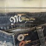 Miss Me  Distress Jeans Rhinestone Detail Back Pockets Size 29 Western Lo… Photo 7