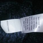 Jennifer Lopez XS Midnite Blue Pullover Cable Knit Sweater Photo 5