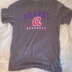 Atlanta Braves T Shirt Gray Photo 0